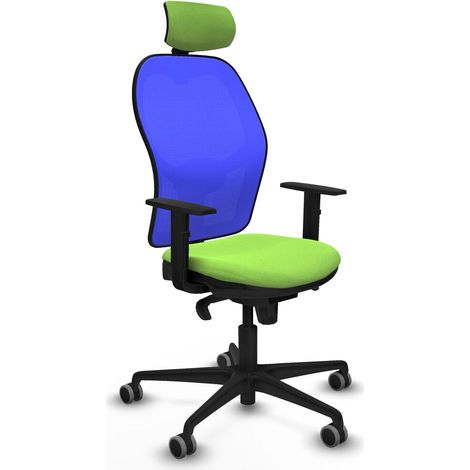 Sedia Ufficio con Poggiatesta Piqueras y Crespo 1D036G2 Pistacchio (1/5)