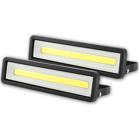 Lot de 2 Projecteur LED Exterieur 50W 4000LM,Spot LED Extérieur 220V Puissant IP66 Etanche,Eclairage de Sécurité 5000K Blanc Froid pour Terrasse (1/5)