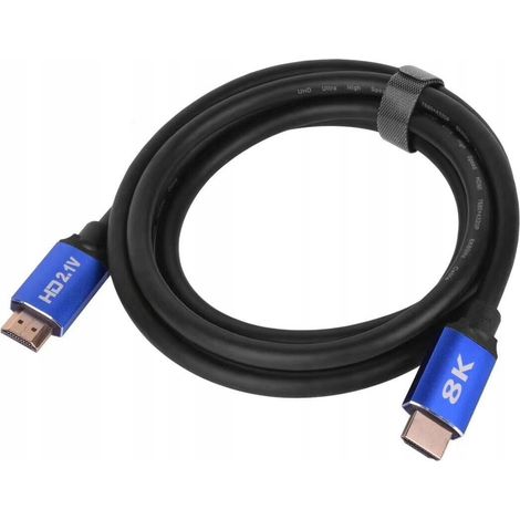 Câble HDMI 2.1 Zenwire TH14 2M BLEU (1/5)