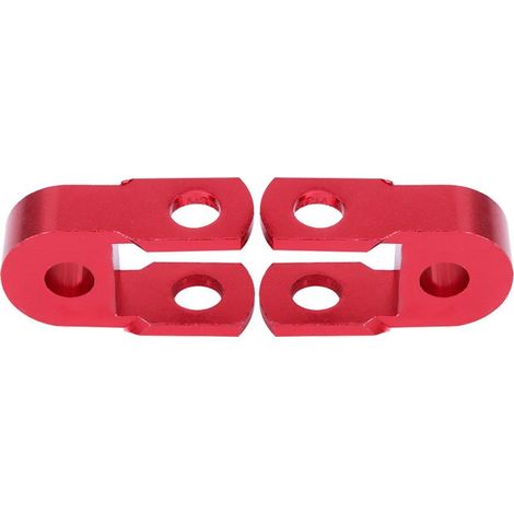 2 pièces Rehausseur Universel Amortisseur Arrière Moto Extension Hauteur sans Vis (1/5)