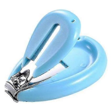 Ciseaux à ongles bleus pour bébés et enfants, coupe-ongles de sécurité, ciseaux pour tout-petits et nourrissons (1/5)