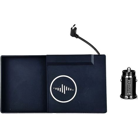 Chargeur voiture sans fil accoudoir central rapide pour Outlander 2023-2024 support téléphone (1/5)