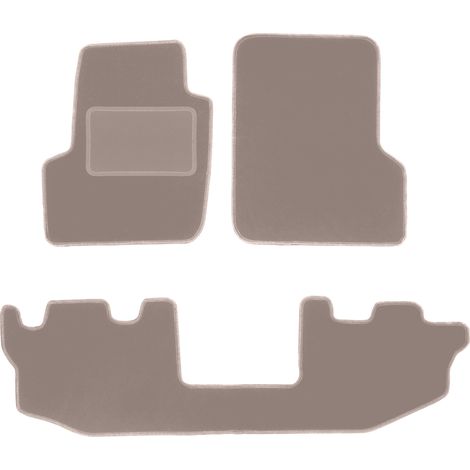 Tapis de sol en velours beige pour Jeep Wrangler TJ SUV (1996-2006) (1/5)