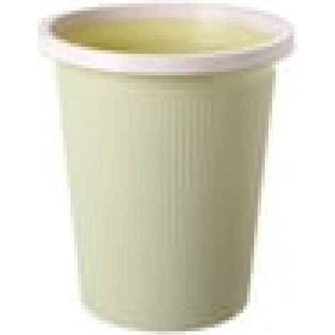Poubelle de 49 litres avec couvercle, poubelle à pression, corbeilles à déchets pour salle de bain, chambre, bureau, cuisine, petit espace, salon (1/5)