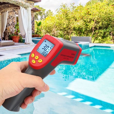 Thermomètre infrarouge, outil industriel portable et pratique, haute précision, 380 °C (1/5)