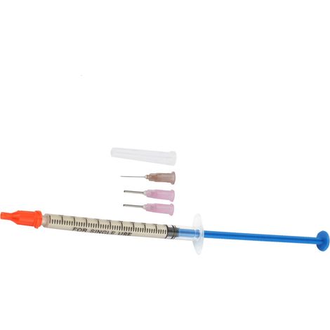 Stylo peinture argent conductrice sèche rapide pour réparation clavier PCB, colle adhésive à base d'argent (1,0 ml) (1/5)