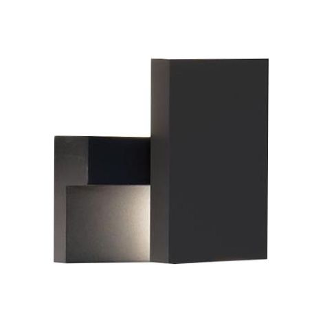 Applique Murale Extérieure LED 9W IP65 Graphite ZAMBELIS E199 - Blanc chaud - 3000K