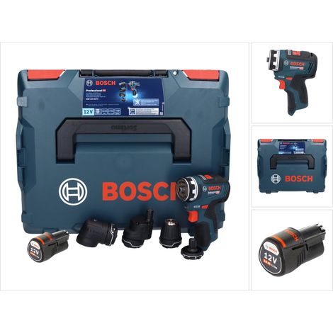 Bosch GSR 12V-35 FC Professional Akku Bohrschrauber 12 V 35 Nm Brushless + 1x Akku 3,0 Ah + L-Boxx - ohne Ladegerät