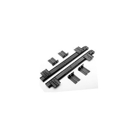 Supports coulissants pour tiroirs à clavier Glissières de tiroir en métal robustes de 305 mm Accessoires de montage parfaits pour sous un bureau