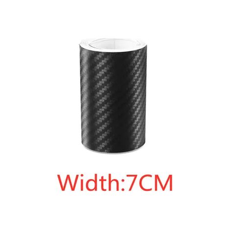 (3 m - 7 cm) Ruban adhésif en fibre de carbone nano pour voiture, protection anti-rayures, seuil de porte, rétroviseur latéral, imperméable, film de carbone (1/5)