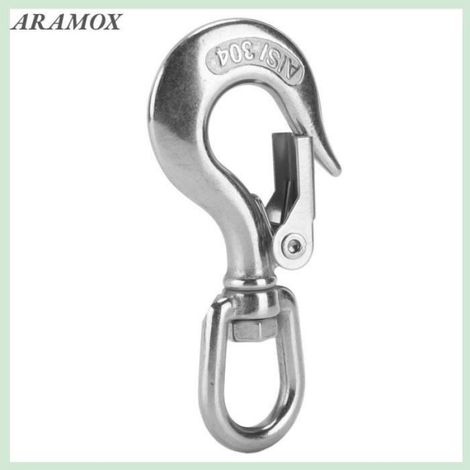 Swivels Oeil Levage Crochet Swivels Hook de levage de levage manutention elingue 150 kg (1/4)