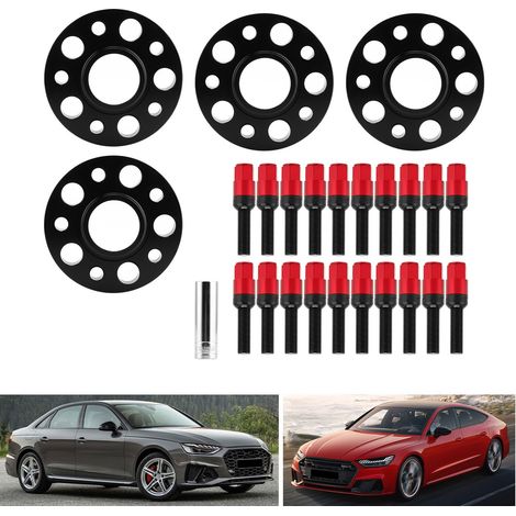 Kit de conversion de voie centrale de roue Audi Q5 SQ5 20 mm (07705-20(4)) (mousse ajoutée pour un envoi ultérieur) Rouge (surpoids) (1/5)