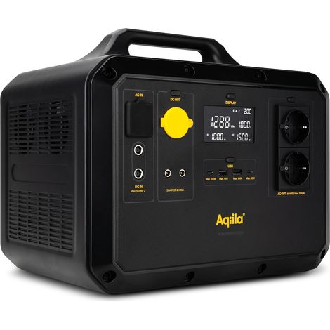 Station Électrique Portable 1568Wh-1500W Batterie Externe Aqiila (1/5)