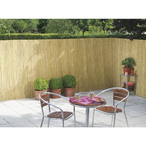 Clôture de roseau fendu NATURCANE 2 x 5 m Natural Nortene (1/5)