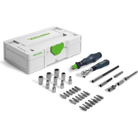 Festool 578112 SYS3 S 76-1/4" CE RA 36pc Ratchet Set (1/3)