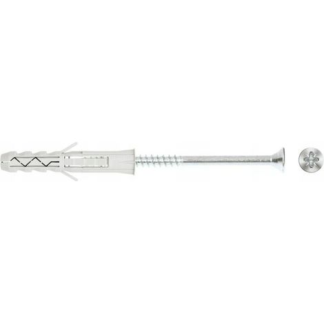 Tasselli di espansione universali con viti 6x30mm 25 pezzi