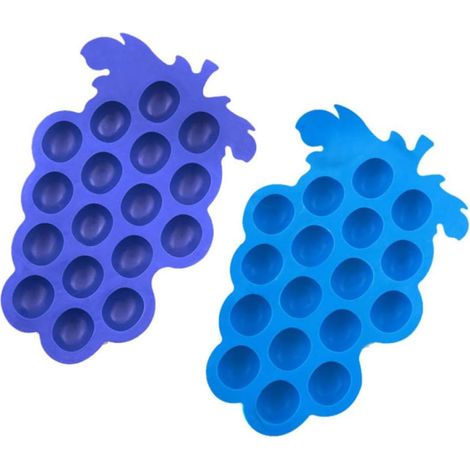 à Chocolat en Silicone de Grappes, Bac Glaçons pour DIY Cuisine, Outil