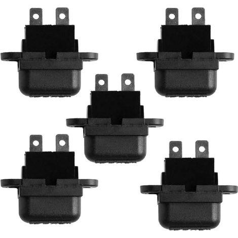 5er-Pack Standard-Sicherungshalter für PKW, Boot und LKW mit Abdeckung, 30 A (1/5)