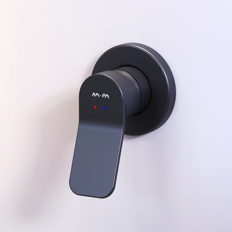 Mitigeur de douche encastré, Noir AM.PM X-Joy FXA65022