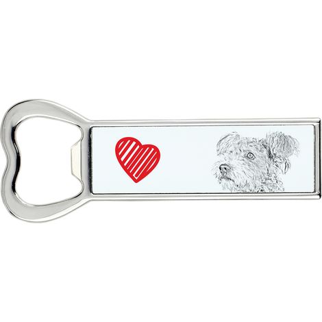Pumi - un apribottiglie con un cane, un apri-frigo personalizzato, un regalo unico per uomo firmato Art-Dog (1/5)