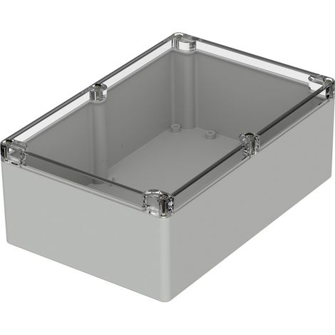 Bopla EUROMAS M 2401 G 02240300 Industrie-Gehäuse 240 x 160 x 90  Polycarbonat  Lichtgrau (RAL 7035) (1/2)