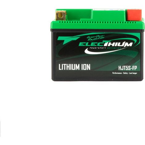 Batterie Lithium HJT5S-FP 12V – 3 à 4 fois plus légère – Décharge faible – Durée de vie doublée – Recharge rapide en 6mn (1/4)