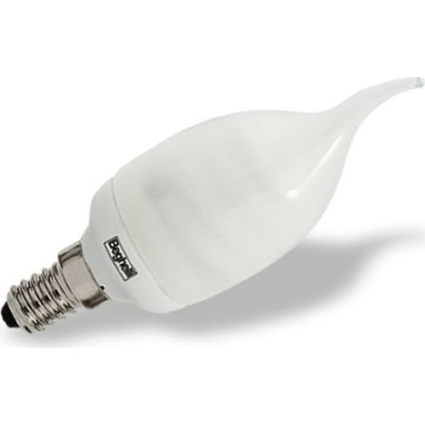 Lampada colpo di vento 9W E14 luce fredda 6500K per lampadari apertiBEG50521