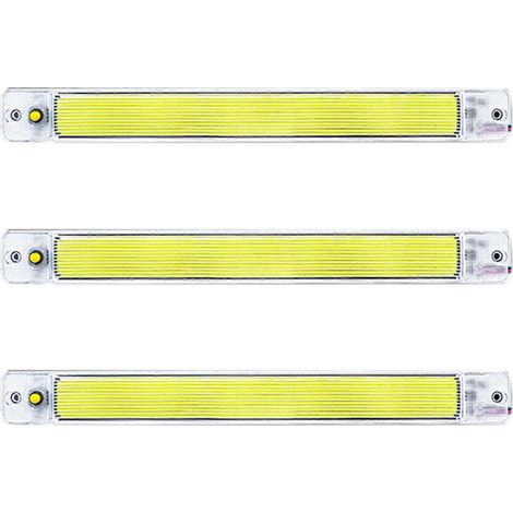 Panneau LED COB 3 x 84 LED haute luminosité pour voiture, camion, camping-car, fourgonnette, cabine, plafonnier, lampe de lecture, éclairage de plaque de toit, 12 V/24 V (1/5)