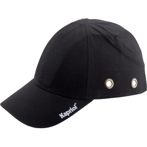 CAPELLO CAPPELLINO ANTIURTO CON VISIERA RIVESTIMENTO ABS EN812 BLU SCURO KAPRIOL