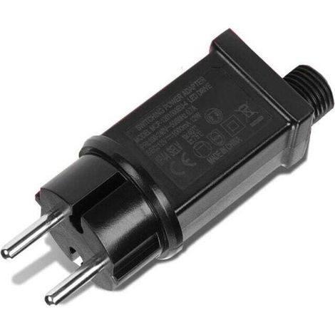 Alimentation LED 12 V, transformateur LED IP44, adaptateur/driver basse tension pour guirlandes lumineuses de Noël.