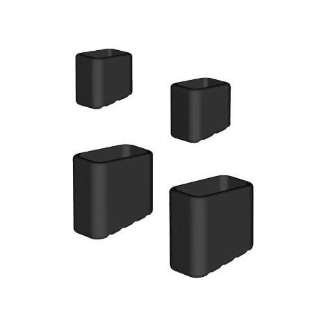 Colombo Kit piedini di ricambio Sgabello 4pz antiscivolo, in plastica. MADE IN ITALY (1/2)