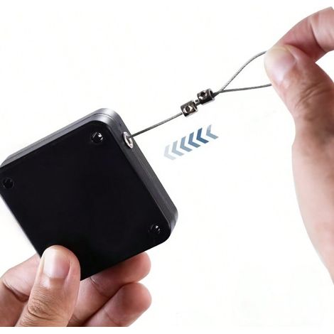 1 ferme-porte automatique noir, à fixation murale sans perçage, adapté pour une utilisation fréquente dans bureaux et chambres. (1/5)