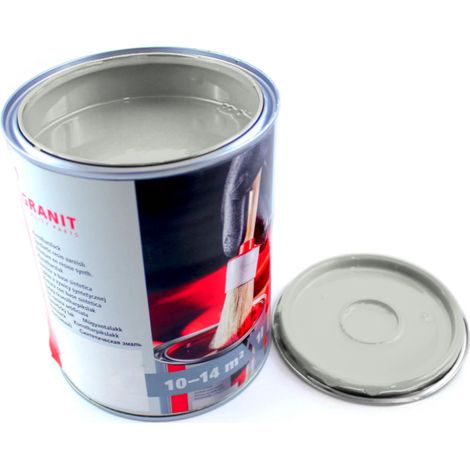 Vernice Steyr 9000 bianca RAL 9018 nopolux wilckens granito 1 l Barattolo (1/2)