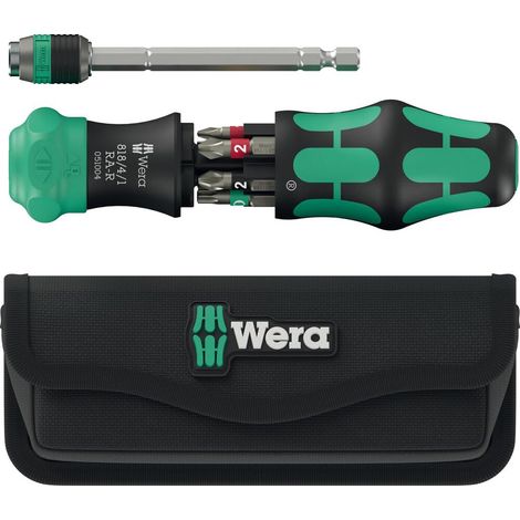Wera Kraftform Kompakt 20 RA-R con bolso, 6 piezas