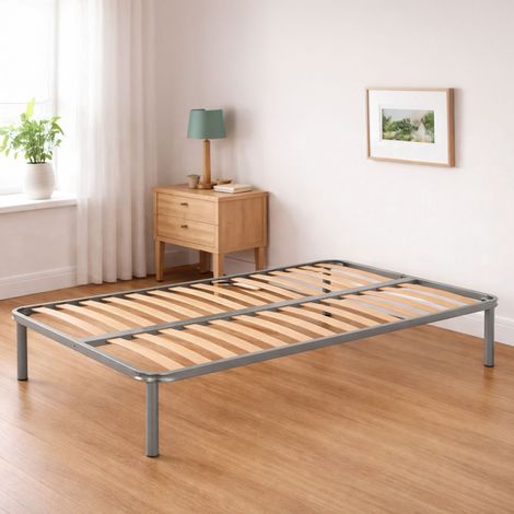 Sommier double Marella, Sommier orthopédique en contreplaqué de bouleau avec 14 lattes, 100% Made in Italy, 180x200h 34 cm (1/4)