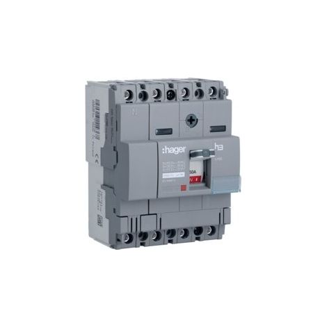Disj.x160 4P 40kA 50A mag fixe - APPAREILLAGE DE TETE HAGER HNA051M (1/2)