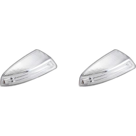 2 feux de position latéraux à LED, clignotants de rétroviseur pour Mercedes-Benz Classe ML W204 W164 ML300 - Côté droit (1/5)