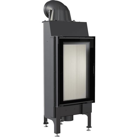 Kamineinsatz aus Stahl KRATKI NADIA 9 kW Ø 200 (1/5)