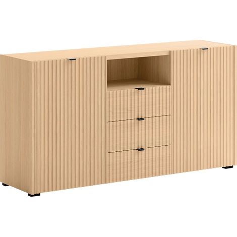 Cómoda Comfivo Ordo I , Con cajones y puertas, Número de cajones: 0, 80x150x40cm