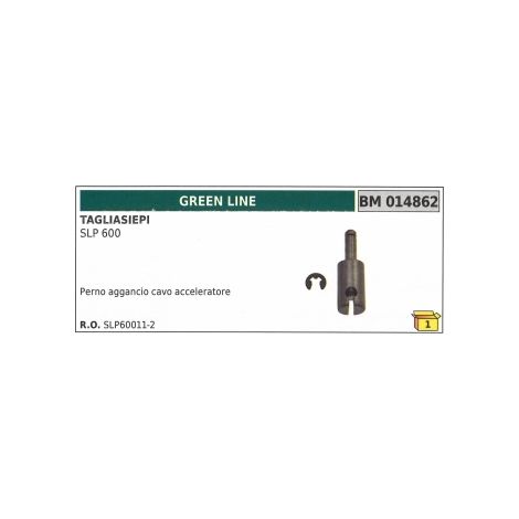 Perno aggancio cavo acceleratore GREEN LINE tagliasiepe SLP600  SLP60011-2