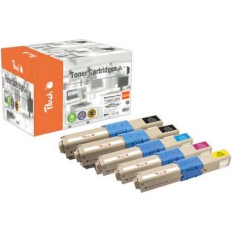 Peach Toner OKI 44469803/704/705 MultiPackPlus kompatibel retail