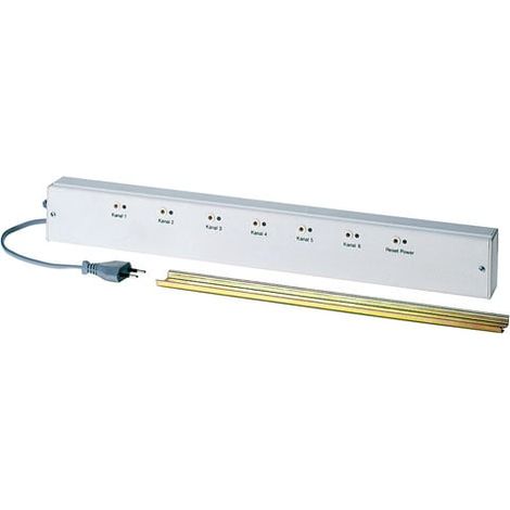 Barre réceptrice radio-fréquence 6 canaux - Alimentation 230 V - Somatherm