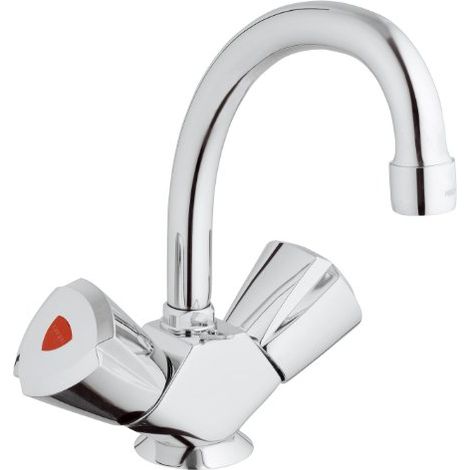 Grohe 21102000, Miscelatore Lavabo a Doppia Manopola con Catena [Vecchio Modello] (1/3)