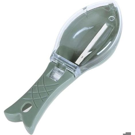 Ecailleur - 16 x 5,5 cm - Pour Nettoyage Filets De Poisson - 1 Pièce (1/4)