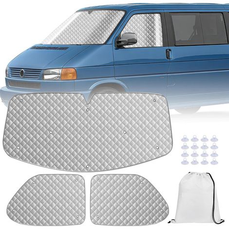 Sonnenschutz für VW T4 Wohnmobil, 3-teiliges Thermomatten-Set, UV-Schutz, Isolierung (1/5)