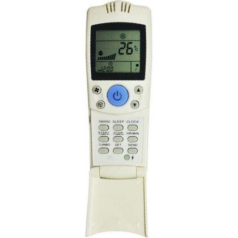 Convient à la télécommande du climatiseur Elixir/Kess Télécommande du climatiseur SUN06 (1/4)
