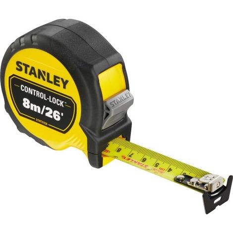 Stanley STA537236 8m 25ft Control Grip Trade Tape Measure Magnetic STHT37236-5 (1/5)
