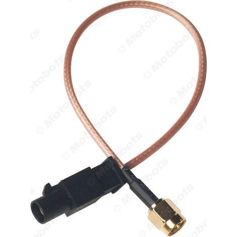 Adaptateur d'antenne FAKRA mâle vers SMA mâle pour câble de conversion d'antenne GPS d'origine Nissan (1/4)