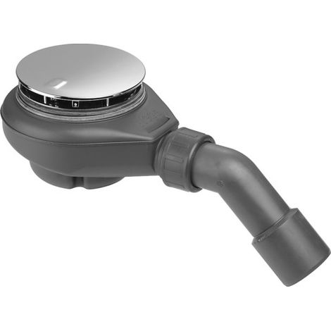 Viega Tempoplex Ablaufgarnitur mit 45 Grad Bogen 6966 chrom 837037