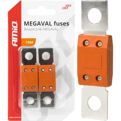 Fusibles para coche Megaval MTA, 2 unidades, 150A amio-03465 (1/5)